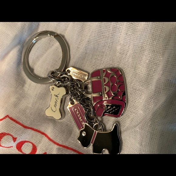 Coach Scottie dog keychain - Picture 3 of 3